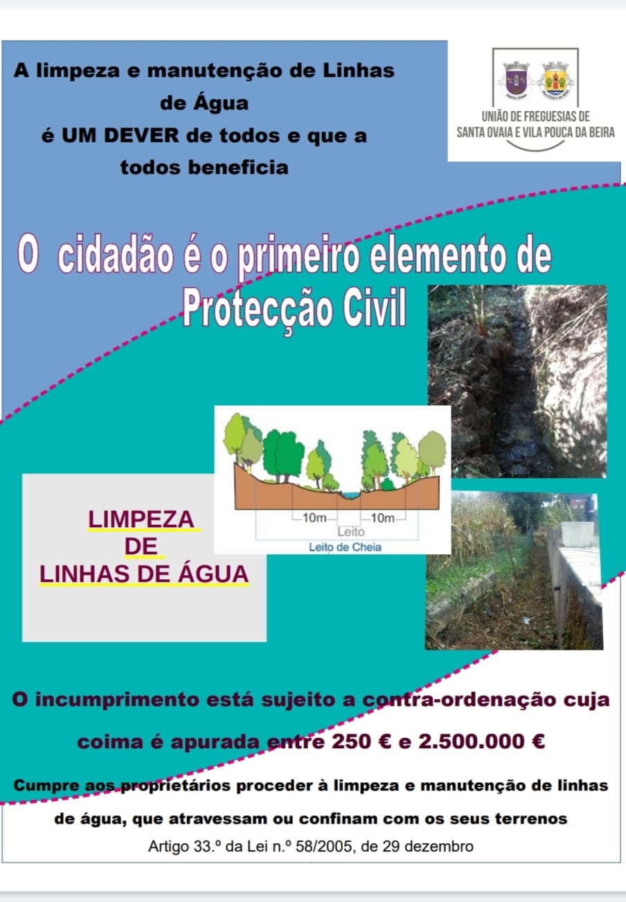 Cartaz Limpeza de Linhas de água.2023