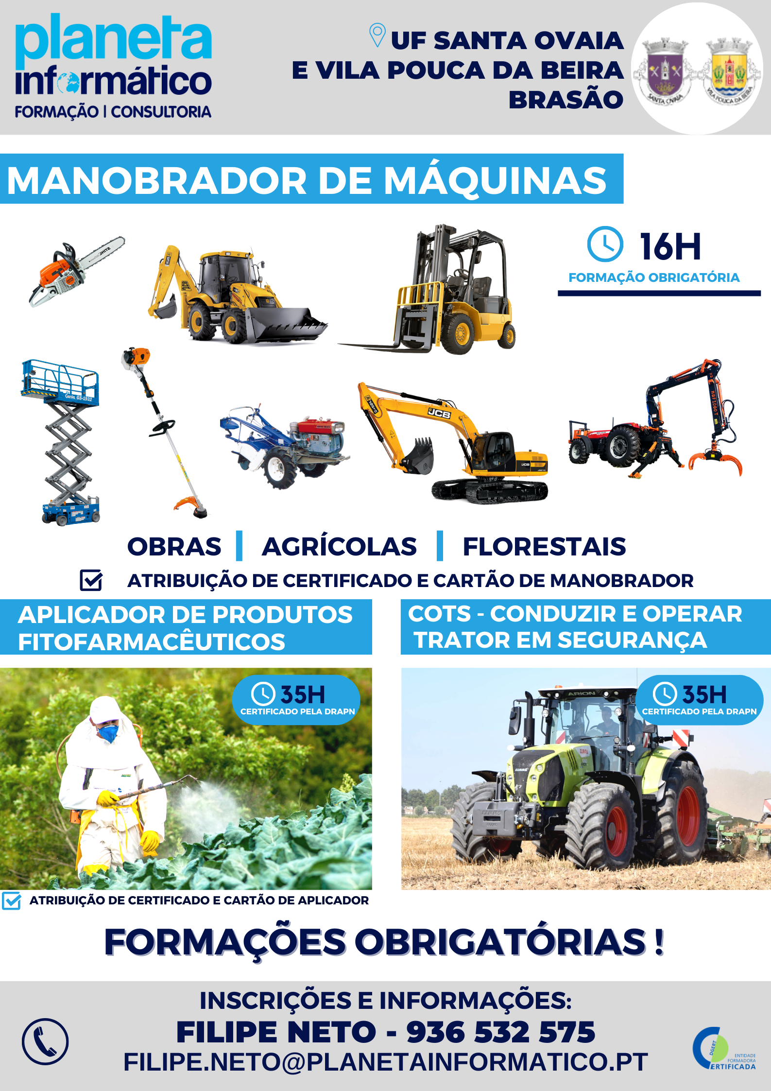 curso de Manobrador de Máquinas